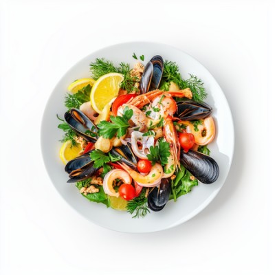 Фирменное блюдо Морской гриль прованс - купить в Галеево